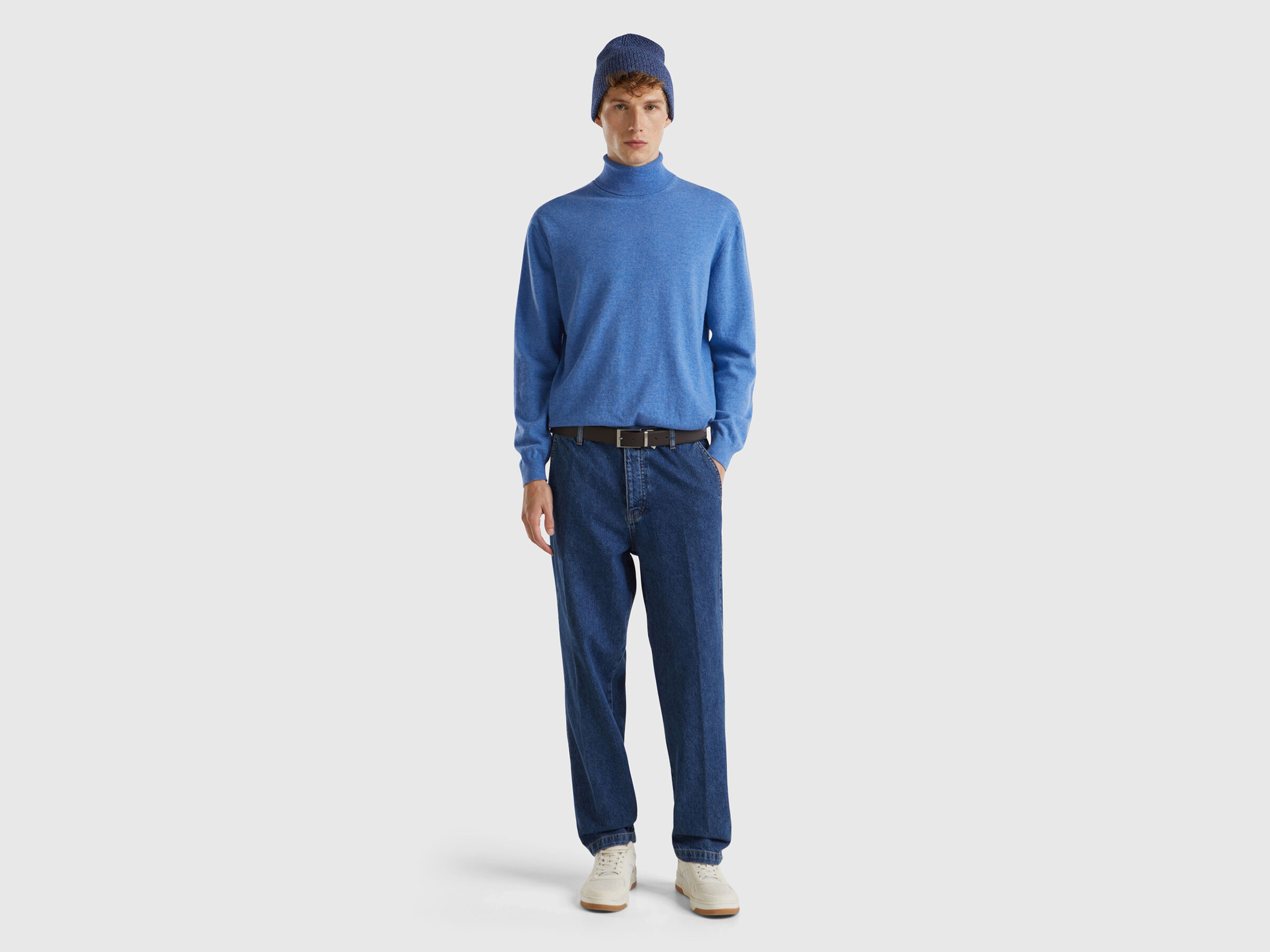 TURTLE NECK SWEATER Men image number 3